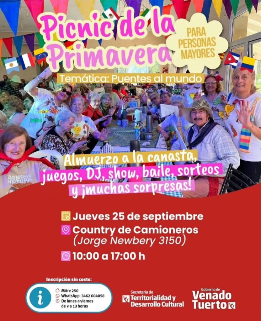 Las personas mayores también celebrarán la llegada de la primavera