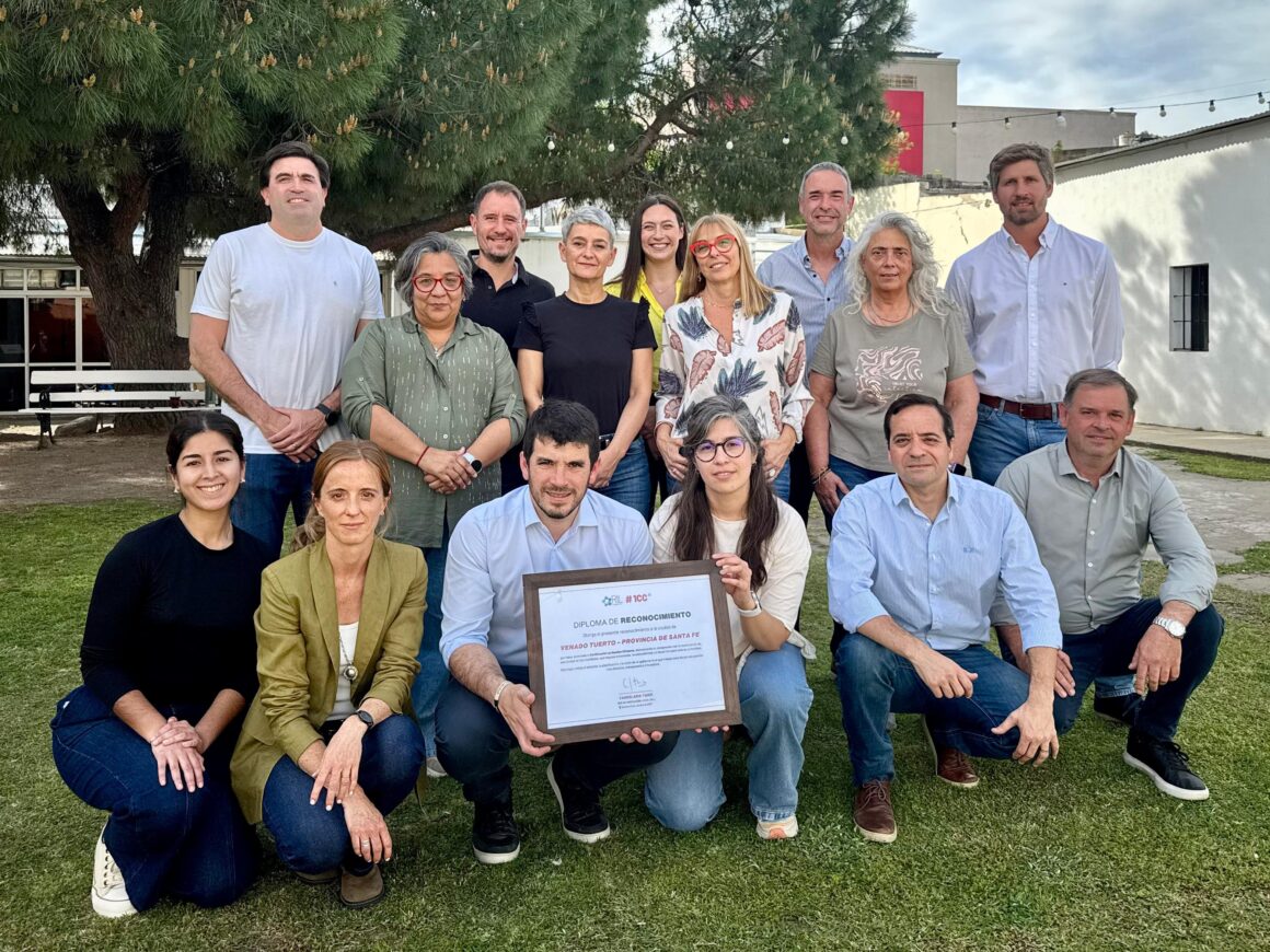 Venado Tuerto certificada como Primera Ciudad Eficiente de Santa Fe