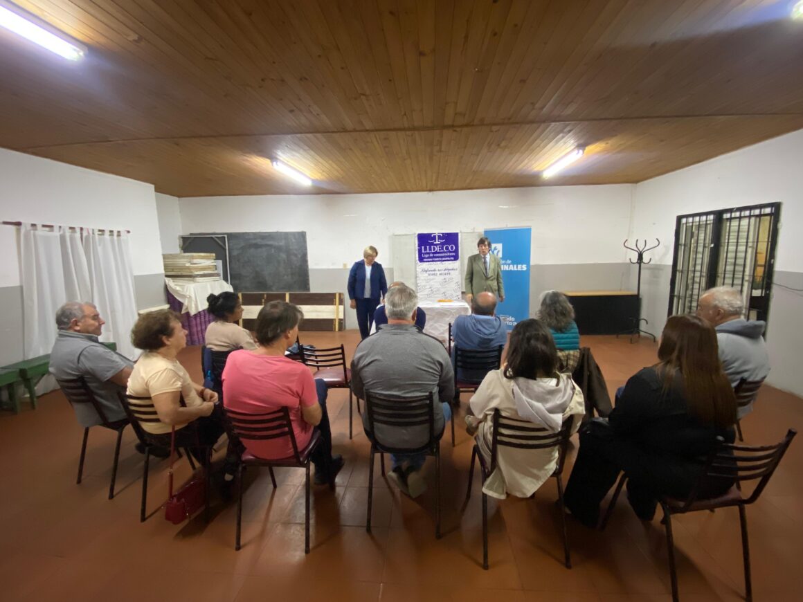 Concluyó en la Vecinal Norte el Taller “Consumidores Informados, Consumidores Protegidos”