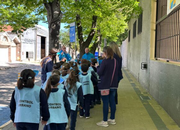 Inspectores por un Día: alumnos del Sagrado Corazón se sumaron al proyecto vial “Te Estamos Mirando”