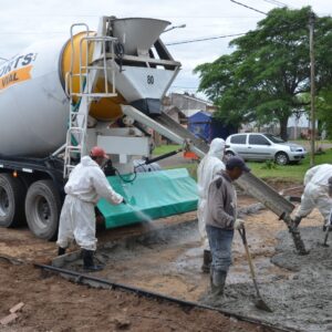 Más obras en los barrios: nueva cuadra de pavimento en el Malvinas Argentinas Más obras en los barrios: nueva cuadra de pavimento en el Malvinas Argentinas