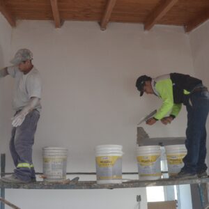 Prosigue a buen ritmo la reforma integral del Centro de Salud Santa Rosa