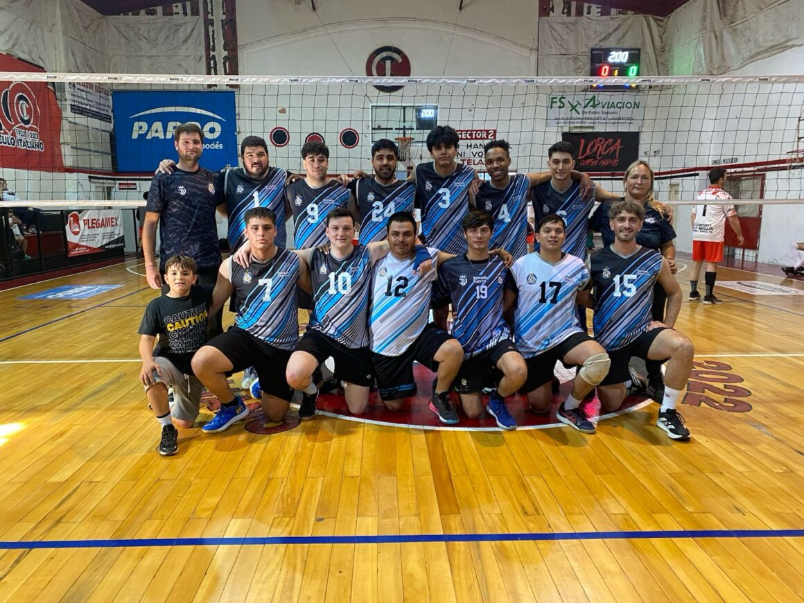 Buen desempeño del equipo de vóley municipal masculino en la Liga Avsos