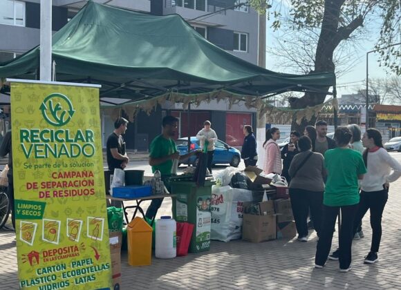 Objetivo Cierre Basural: se viene un nuevo Canje de Ecotachos en la Plaza Italia