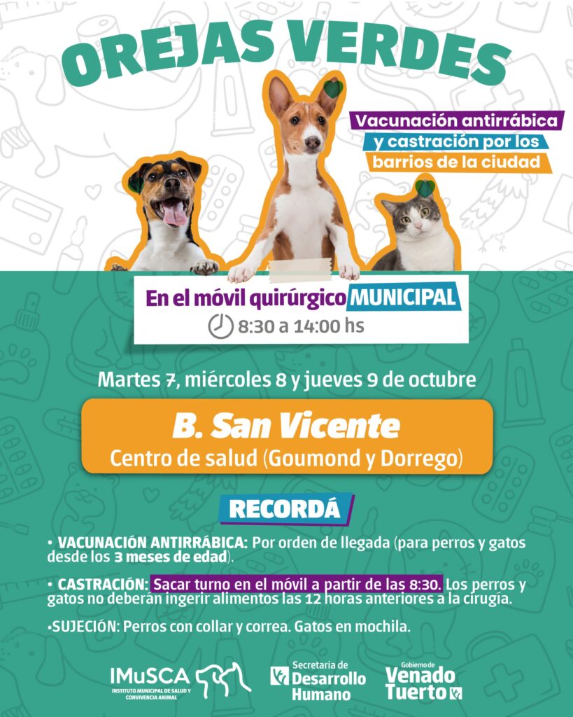 El programa “Orejas Verdes” abre octubre con tres jornadas en barrio San Vicente