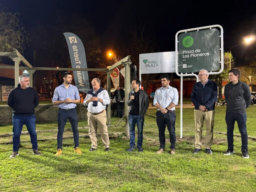 “Quiero a Mi Plaza”: presentaron las obras de remodelación de la plaza de Los Pioneros