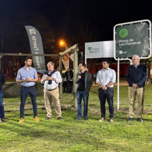 “Quiero a Mi Plaza”: presentaron las obras de remodelación de la plaza de Los Pioneros