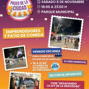 Nuevo Paseo de la Ciudad con “Venado Escanea”, emprendedores y propuestas para las infancias