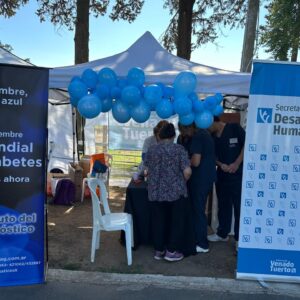 “En noviembre, todo es Azul”: adhesión al Día Mundial de la Diabetes