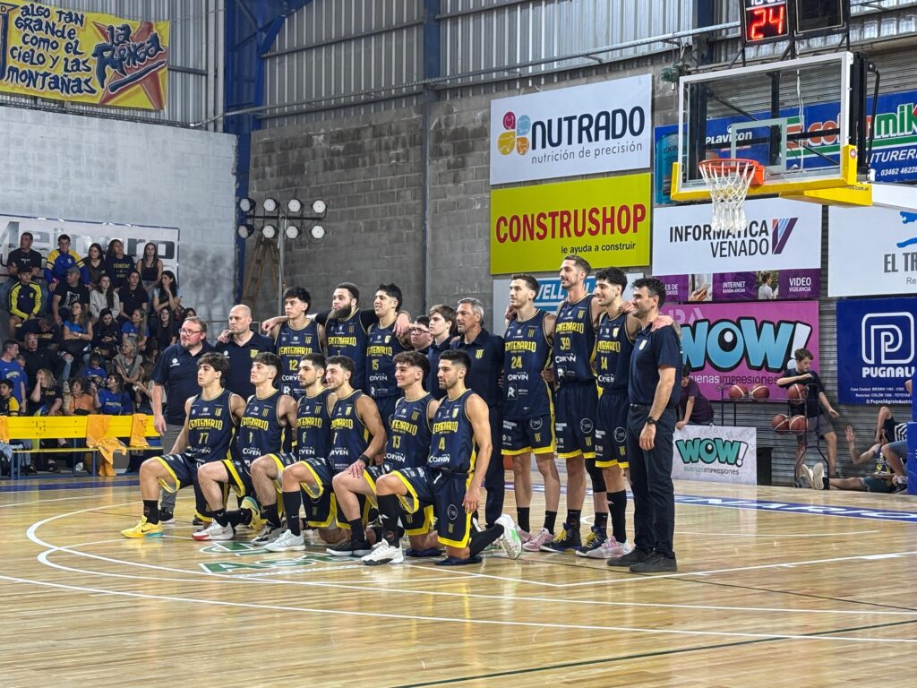 Centenario presentó su Cancha de Básquet con acompañamiento Provincial y Municipal