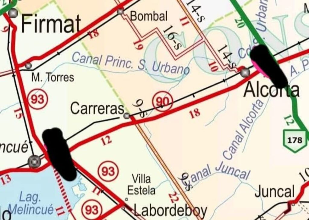 Corte total de circulación en Ruta 90