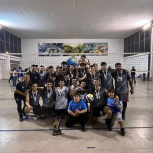 Liga Avsos: el equipo municipal de vóley masculino alcanza la gloria del subcampeonato