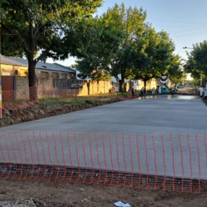 Más obras de pavimento en barrio Pedro Iturbide