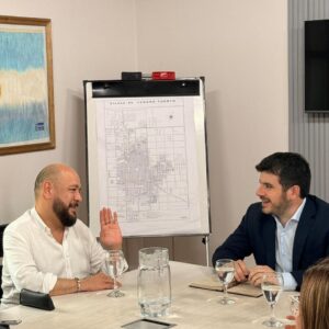 Cooperación: agenda intensa del Embajador de Costa Rica en Venado Tuerto, con parada en el Hinojo