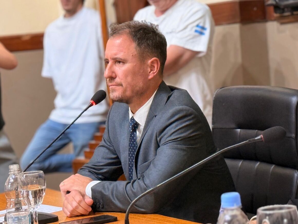 Pellegrini fue electo presidente del Concejo de Venado Tuerto y puso a la obra pública como prioridad