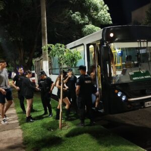 Más de 700 pasajeros y buen comportamiento en el TUP de traslado a boliches