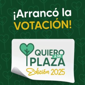 “QUIERO A MI PLAZA 2025”: YA PUEDE VOTARSE ONLINE ENTRE LOS 15 PROYECTOS PRESENTADOS PARA LAS CUATRO ZONAS “QUIERO A MI PLAZA 2025”: YA PUEDE VOTARSE ONLINE ENTRE LOS 15 PROYECTOS PRESENTADOS PARA LAS CUATRO ZONAS