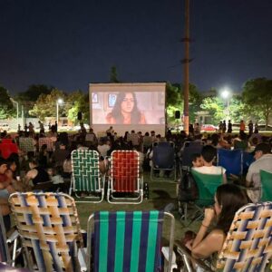 Verano en Venado: el Prado de María se convirtió en un gran “Cine Bajo las Estrellas”