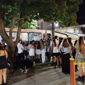 Cerca de 600 jóvenes fueron trasladados por el TUP especial en la celebración de Año Nuevo