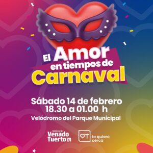 Verano en Venado. Este sábado la ciudad vivirá “El Amor en tiempos de Carnaval” Verano en Venado. Este sábado la ciudad vivirá “El Amor en tiempos de Carnaval”