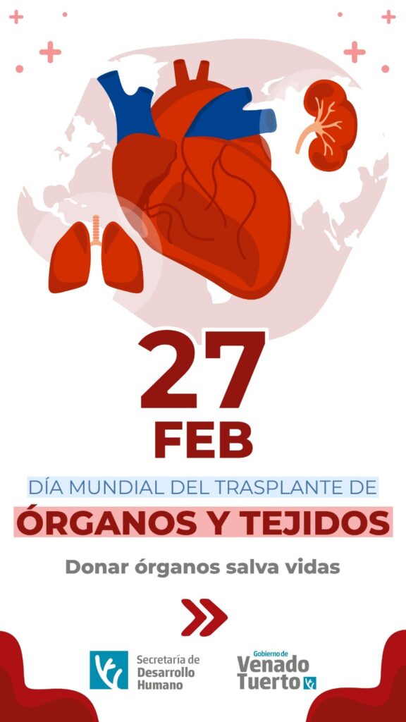 Actividades de concientización en el Día Mundial del Trasplante de Órganos y Tejidos