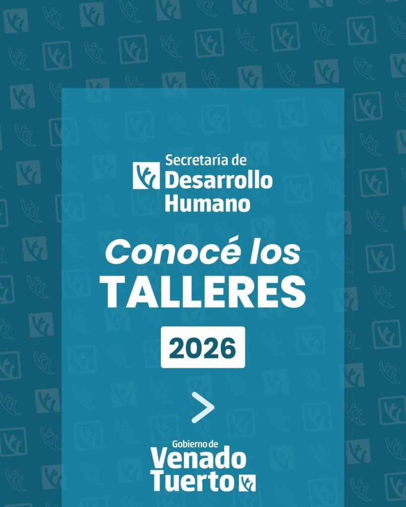 Convocatoria para los Talleres 2026 de la Secretaría de Desarrollo Humano