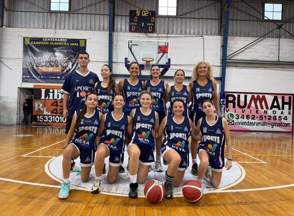Básquet Femenino por la Igualdad: la copa 8m quedó para Sport de Cañada de Gómez