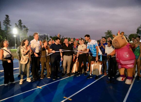 Provincia inauguró en Venado Tuerto la Pista de Atletismo más moderna del país