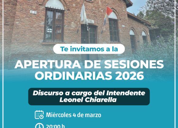 Chiarella abrirá el periodo de sesiones ordinarias 2026 en el Concejo