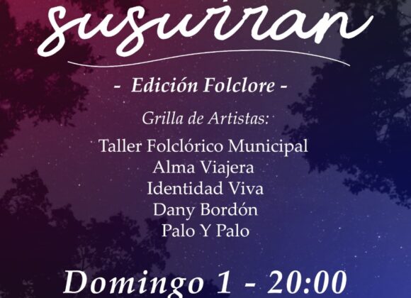 Verano en Venado: Noche de folklore de “Nuestros Patios Susurran” en plaza España
