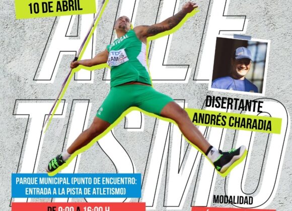 Últimos días para sumarse a la clínica gratuita de atletismo con Andrés Charadía en Venado Tuerto