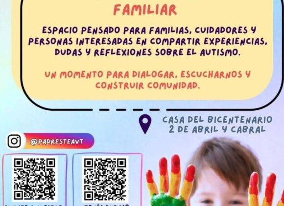 Conversatorio Familiar en Casa del Bicentenario en el Mes de la Visibilización Autista