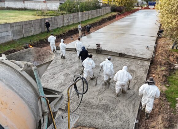 Las obras de pavimento no se detienen, ahora se sumó una nueva cuadra en calle Moreno