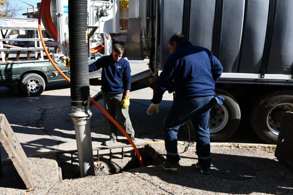 Venado Tuerto sumó un desobstructor propio y ya está trabajando en la ciudad
