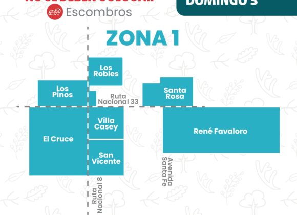 Recolección de residuos verdes Zona 1 domingo 3 de mayo