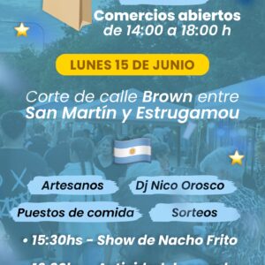 Paseo Calle Brown: Dos cuadras de comercios abiertos, intervenciones artísticas, emprendedores y mucho más