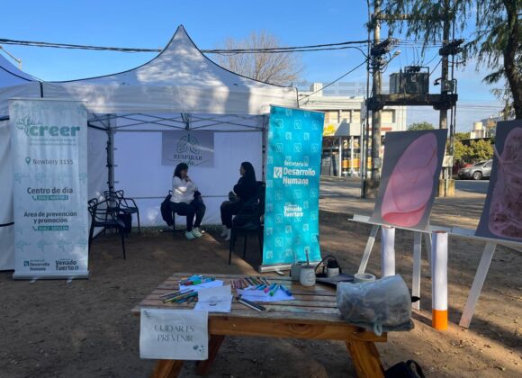 Venado Tuerto libre de humo: jornada de concientización en el “Venite al Parque” por el Día Mundial sin Tabaco