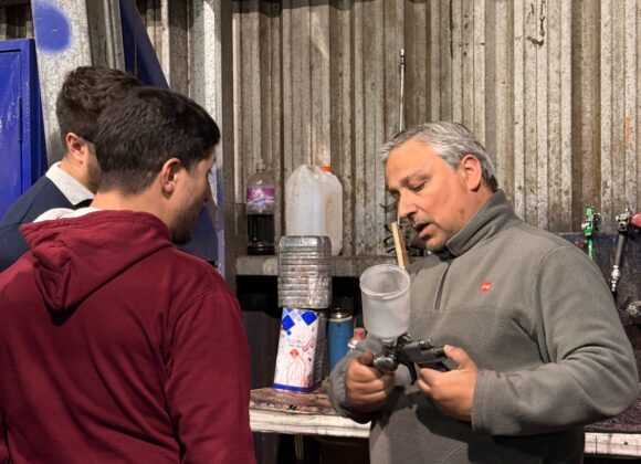 Más oportunidades de inserción laboral: el programa “Conecta Empleo” capacita en Pintura Industrial Metalmecánica