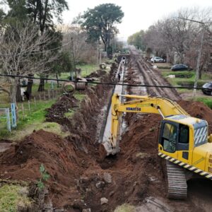Avanza el Emisario Neuquén, obra enmarcada en el Plan Director de Desagües Pluviales Avanza el Emisario Neuquén, obra enmarcada en el Plan Director de Desagües Pluviales