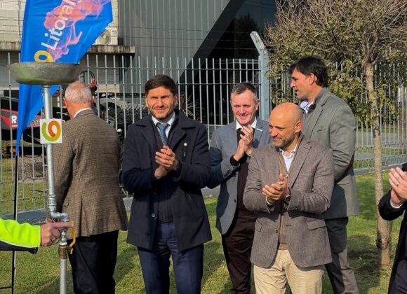 Con la presencia de Pullaro, Puccini y Chiarella quedó inaugurada la Ampliación del Gasoducto Regional Sur
