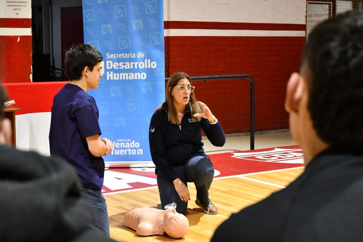 A través de capacitaciones Venado Tuerto fortalece su compromiso como “Ciudad Cardioprotegida”