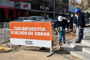 Modernización de calle Belgrano: el Gobierno de Venado Tuerto inicia una obra que transformará el principal corredor comercial de la ciudad