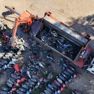 Por distintas infracciones: El Gobierno de Venado Tuerto compactó más de 750 motos y 40 vehículos Por distintas infracciones: El Gobierno de Venado Tuerto compactó más de 750 motos y 40 vehículos