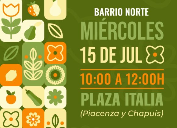 “Huerteros en tu Barrio” estará este miércoles en plaza Italia con sus productos saludables