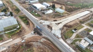 Comenzó la construcción de la rotonda en ruta 8 y ruta 4s: cambios en el ingreso a Venado Tuerto