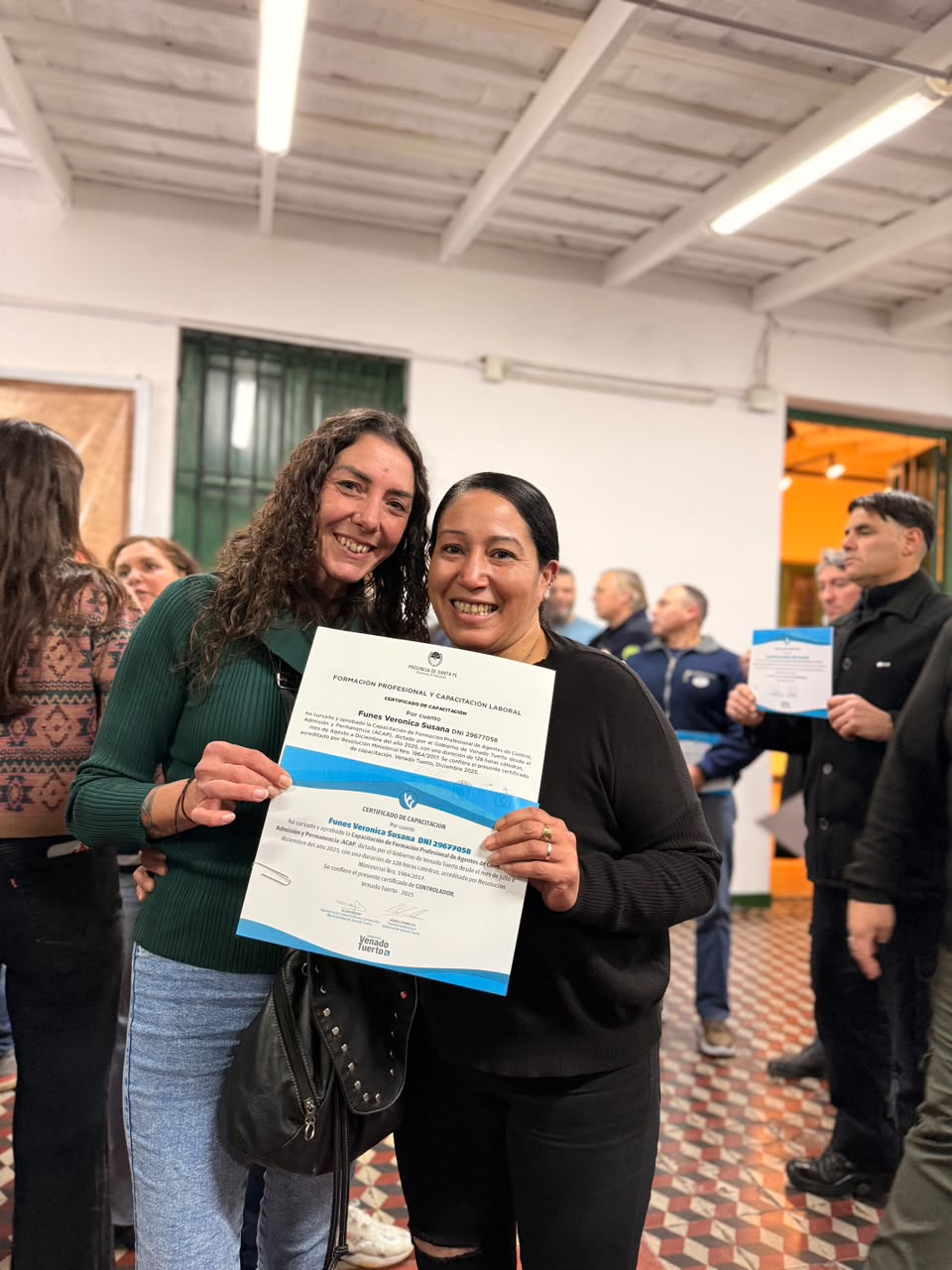 Entrega de certificaciones del curso de Agentes de Control, Admisión y Permanencia Entrega de certificaciones del curso de Agentes de Control, Admisión y Permanencia