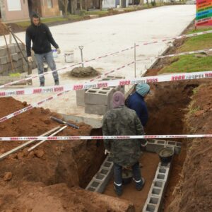 Avanza el mantenimiento de desagües en prevención de fenómenos meteorológicos