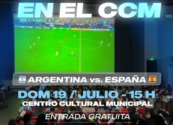 La final del Mundial también se vivirá en la pantalla gigante del Cultural