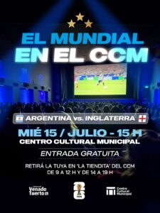 Mundial 2026: La Selección Argentina sigue avanzando y se la ve mucho mejor en la pantalla gigante del Cultural