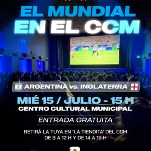 Mundial 2026: La Selección Argentina sigue avanzando y se la ve mucho mejor en la pantalla gigante del Cultural Mundial 2026: La Selección Argentina sigue avanzando y se la ve mucho mejor en la pantalla gigante del Cultural